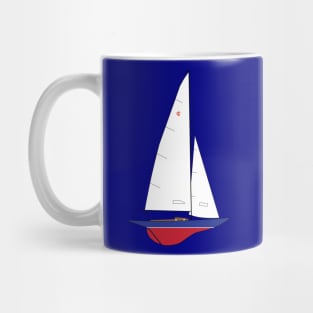 International One Design - IOD - Sailboat Mug
